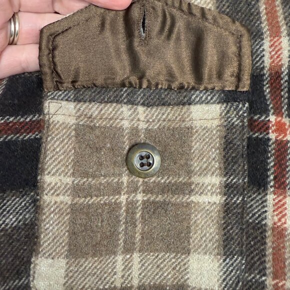STUNNING Vintage EUC Cropped Lined‎ Wool Tartan Plaid Jacket | Size PM - Picture 5 of 10